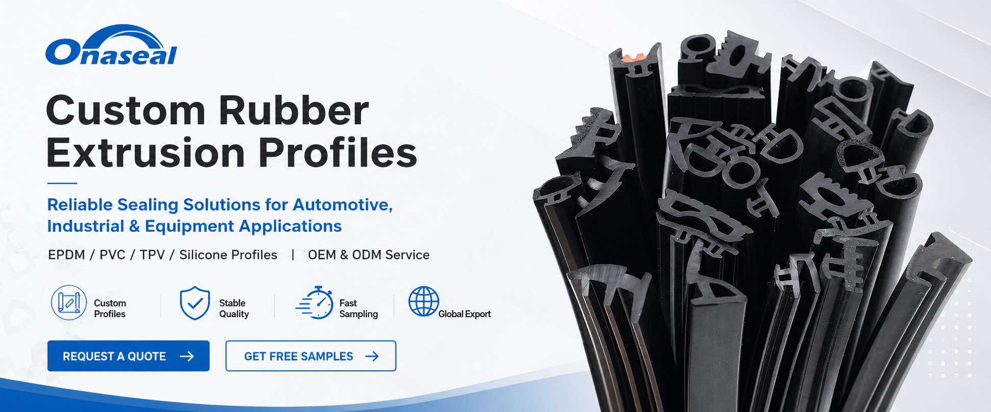 Automotive sealing profiles